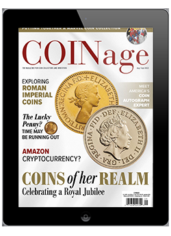 BOGO offer! Subscribe to 1-year COINage Digital magazine subscription and get another 1-year subscription absolutely FREE